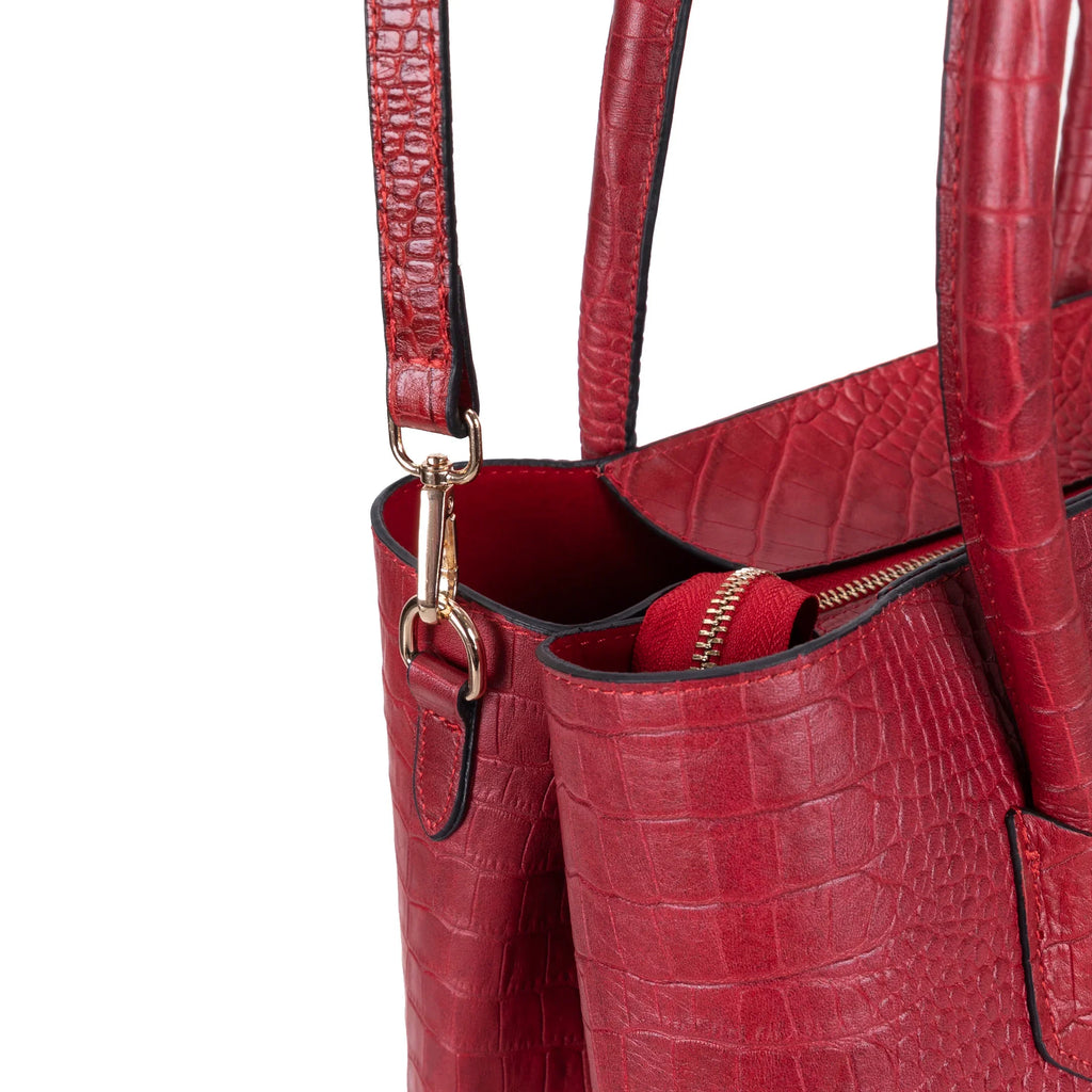 Carrera Novelya Women’s Leather Bag – Full-Grain Calf Leather Top Handle Bag for Elevated Everyday Carry | Minimal & Handcrafted - URBANPICK FASHION