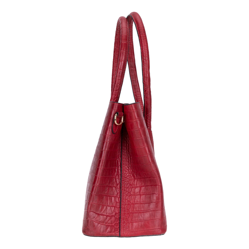 Carrera Novelya Women’s Leather Bag – Full-Grain Calf Leather Top Handle Bag for Elevated Everyday Carry | Minimal & Handcrafted - URBANPICK FASHION