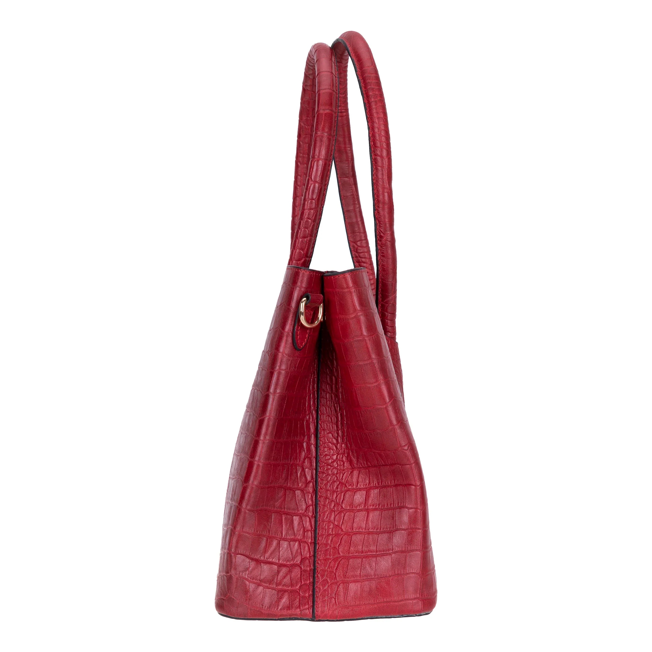Carrera Novelya Women’s Leather Bag – Full-Grain Calf Leather Top Handle Bag for Elevated Everyday Carry | Minimal & Handcrafted - URBANPICK FASHION