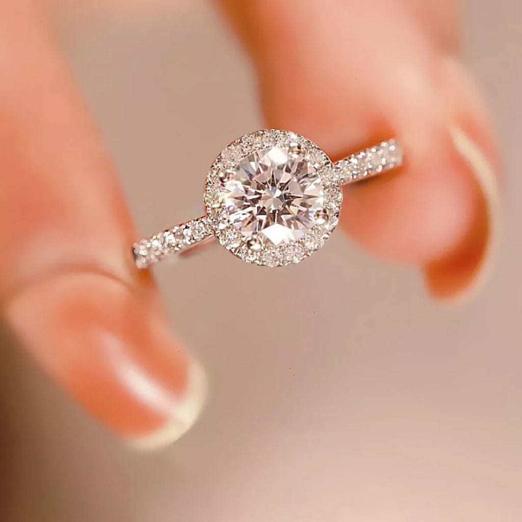 2 Carat Moissanite 925 Sterling Silver Ring - URBANPICK FASHION