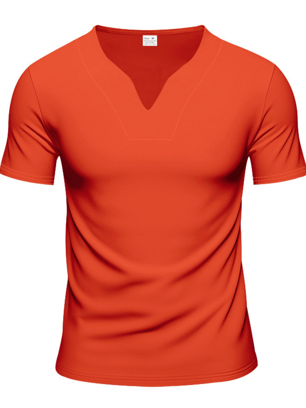 Men's Full Size V-Neck Short Sleeve T-Shirt and Shorts Set Plus Size - URBANPICK FASHION