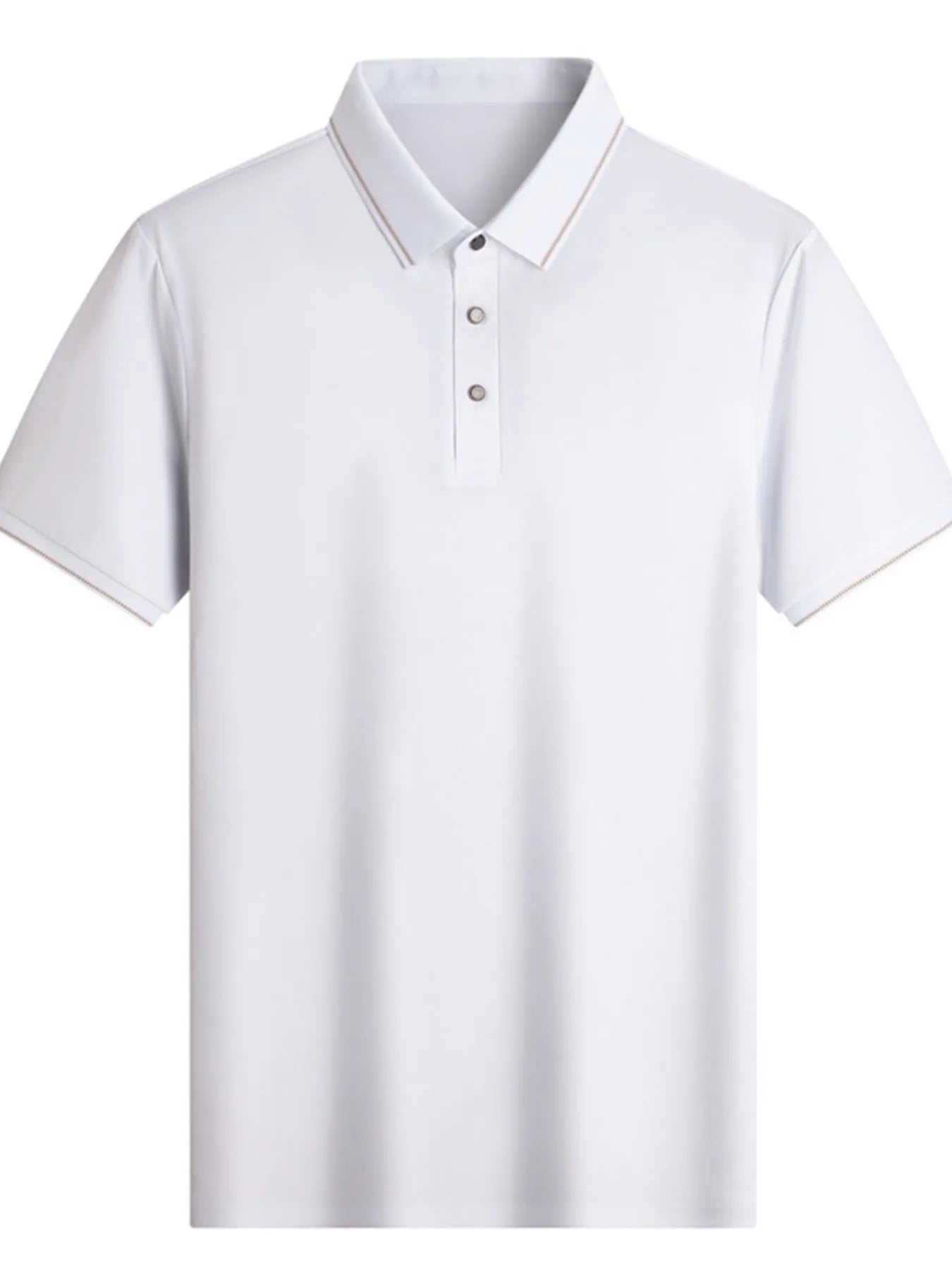 Men's Button Detail Short Sleeve Polo - URBANPICK FASHION