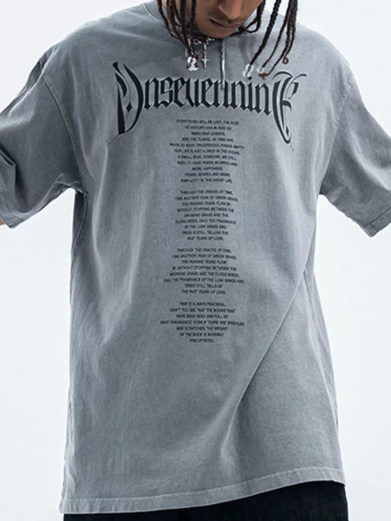 Men's Short Sleeve Oversized T-Shirt - URBANPICK FASHION