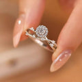 1 Carat 925 Sterling Silver Moissanite Layered Ring - URBANPICK FASHION
