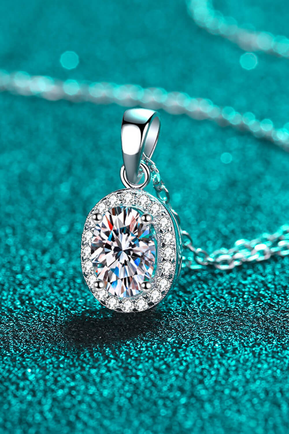 Be The One 1 Carat Moissanite Pendant Necklace - URBANPICK FASHION