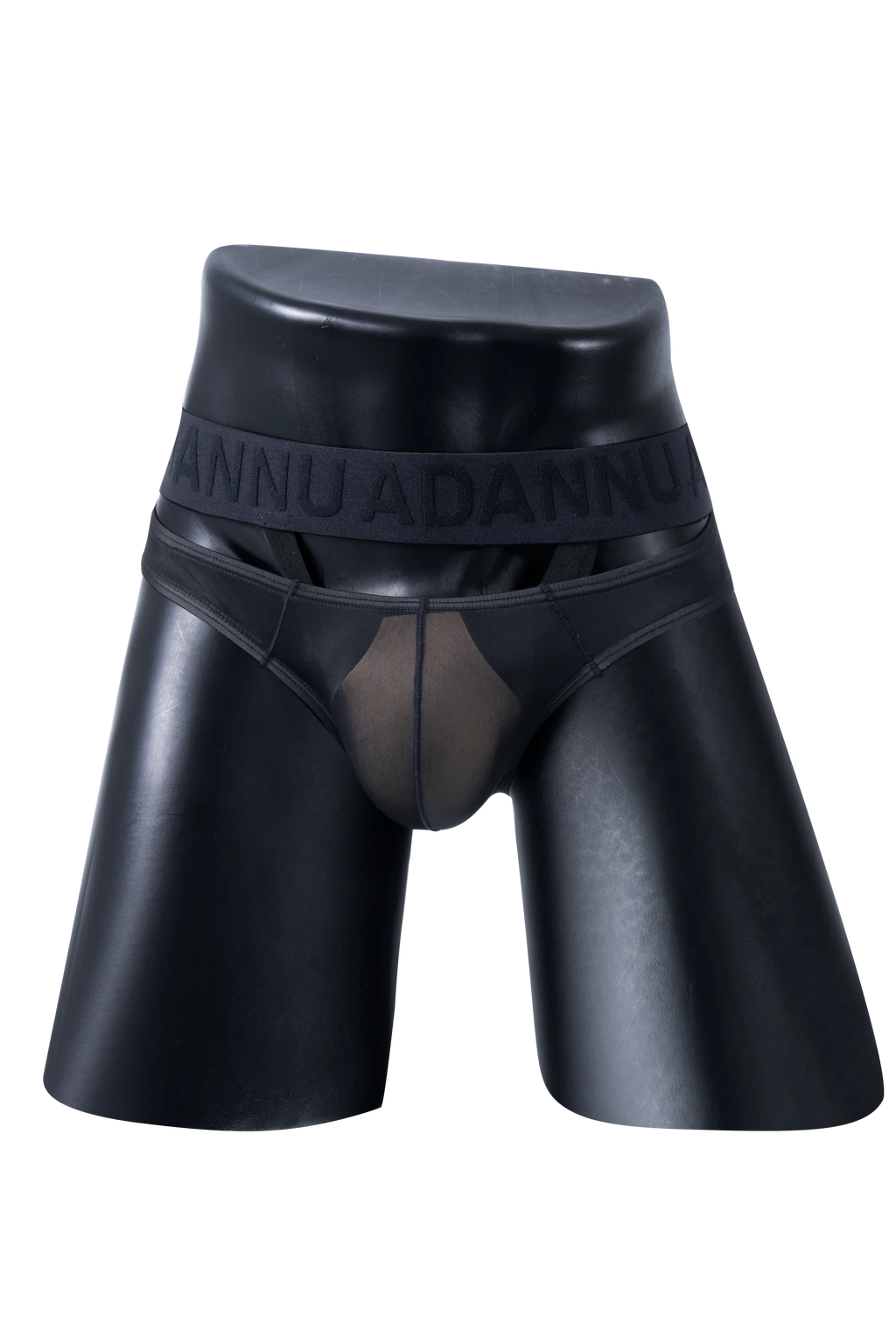 Men’s Sexy Sheer Thong with Ring & Strap Design - URBANPICK FASHION