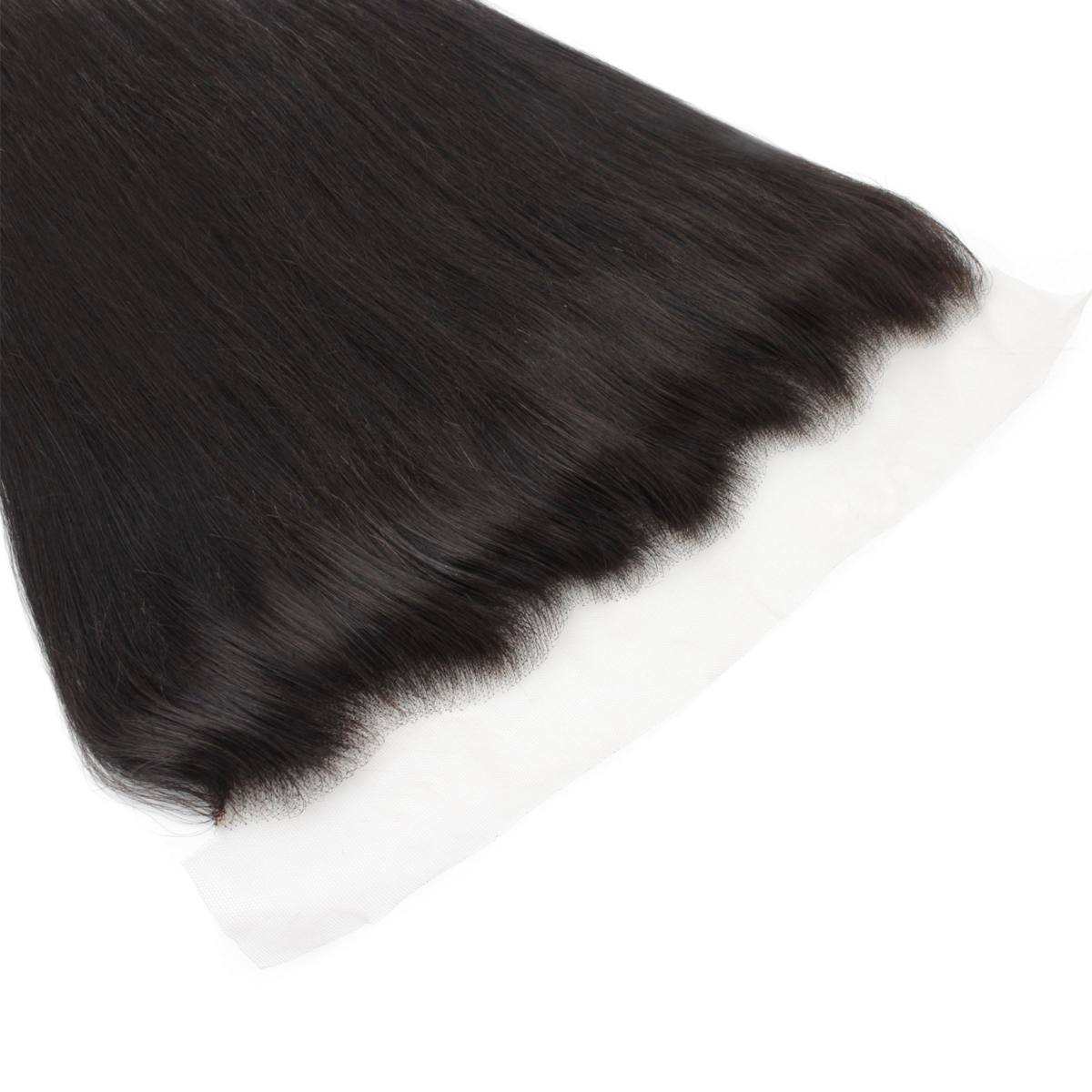 Brazilian Straight 13x4 Transparent Lace Human Hair Frontal - URBANPICK FASHION