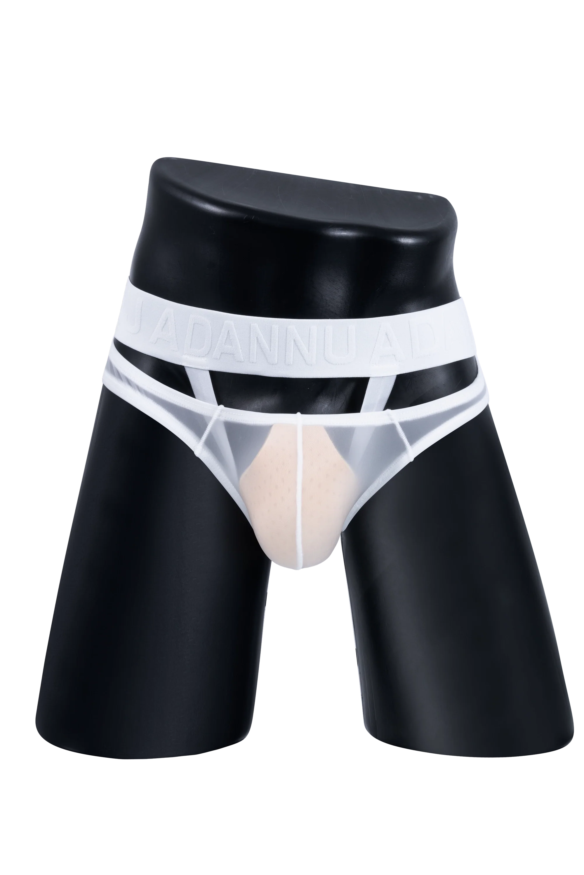 Men’s Sexy Sheer Thong with Ring & Strap Design - URBANPICK FASHION