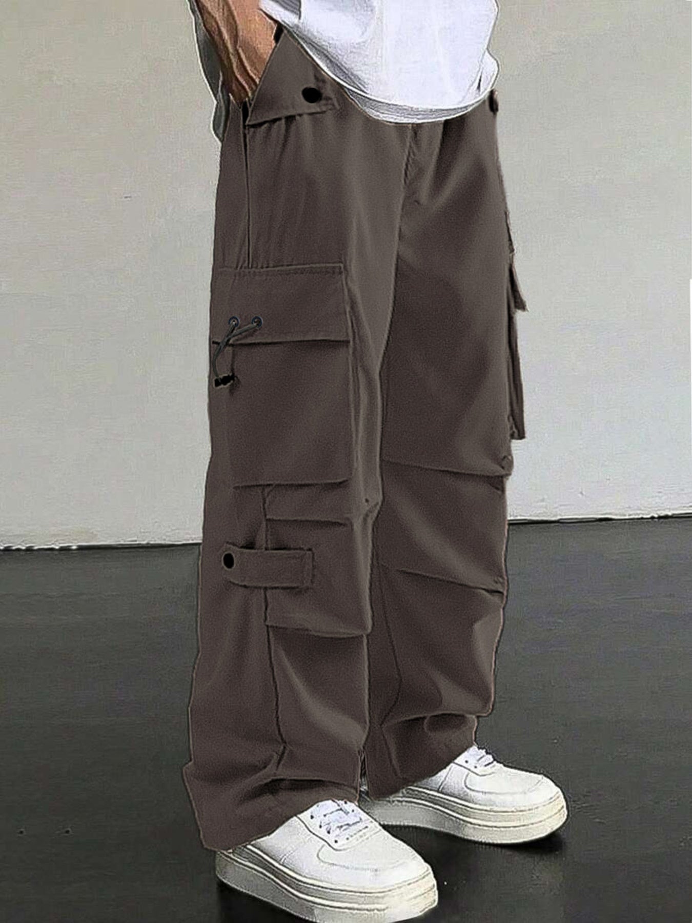 Men's Loose Fit Cargo Pants - URBANPICK FASHION