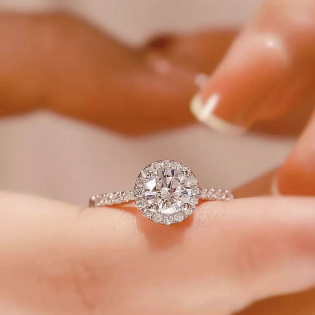 2 Carat Moissanite 925 Sterling Silver Ring - URBANPICK FASHION