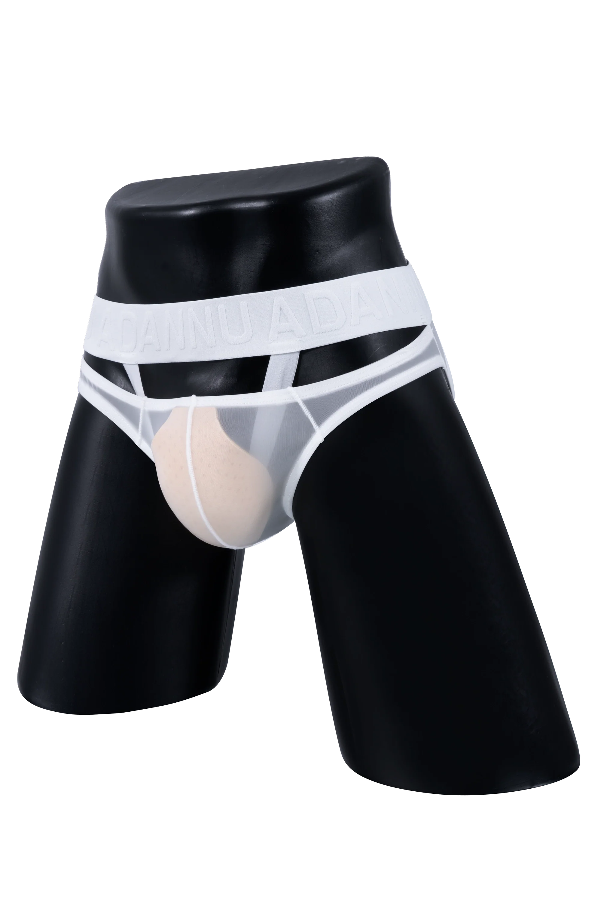 Men’s Sexy Sheer Thong with Ring & Strap Design - URBANPICK FASHION
