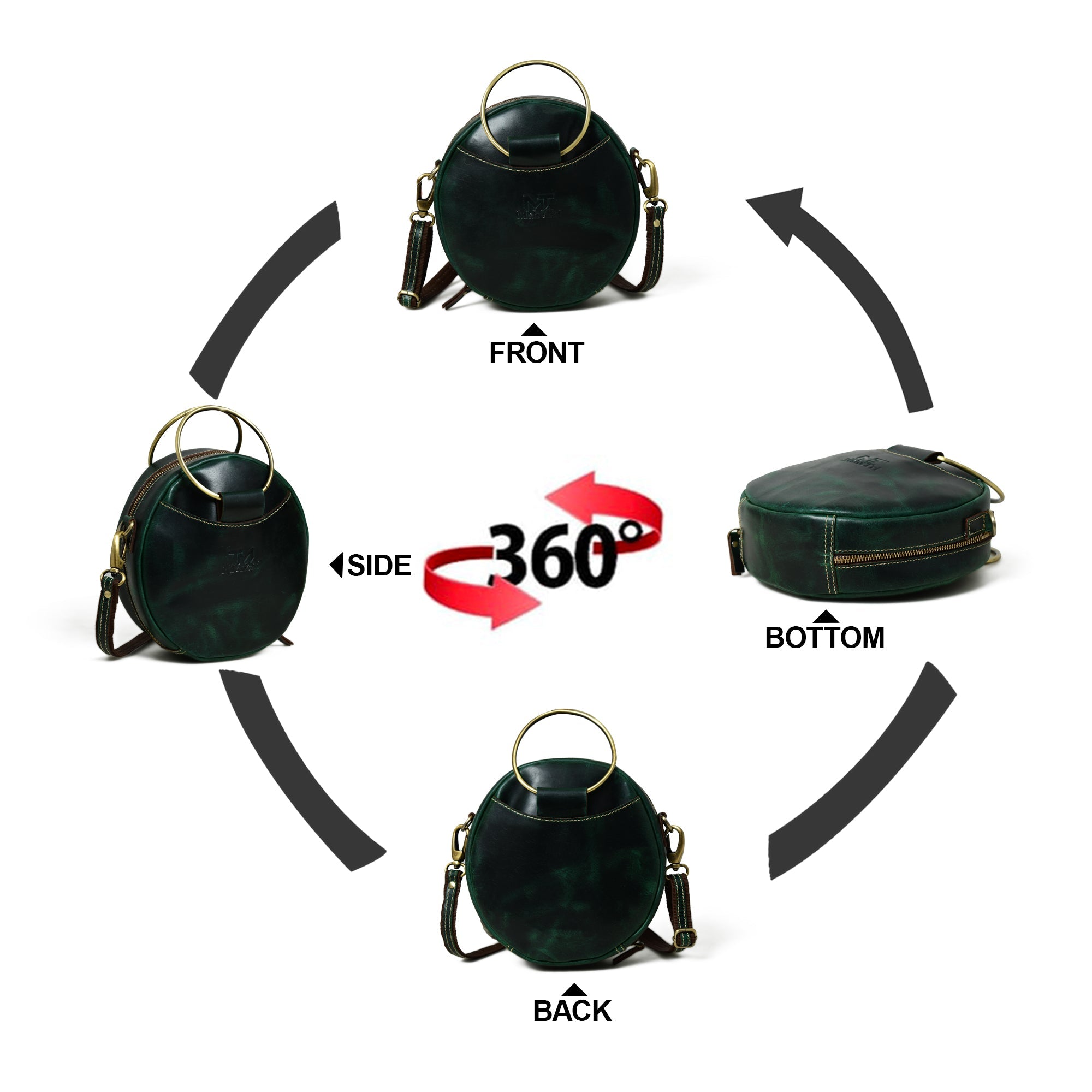 Rosie Sling Circle Bag - URBANPICK FASHION