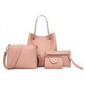 Fashionable 4-Piece Bucket Tote Bag Set (New Arrival) - URBANPICK FASHION