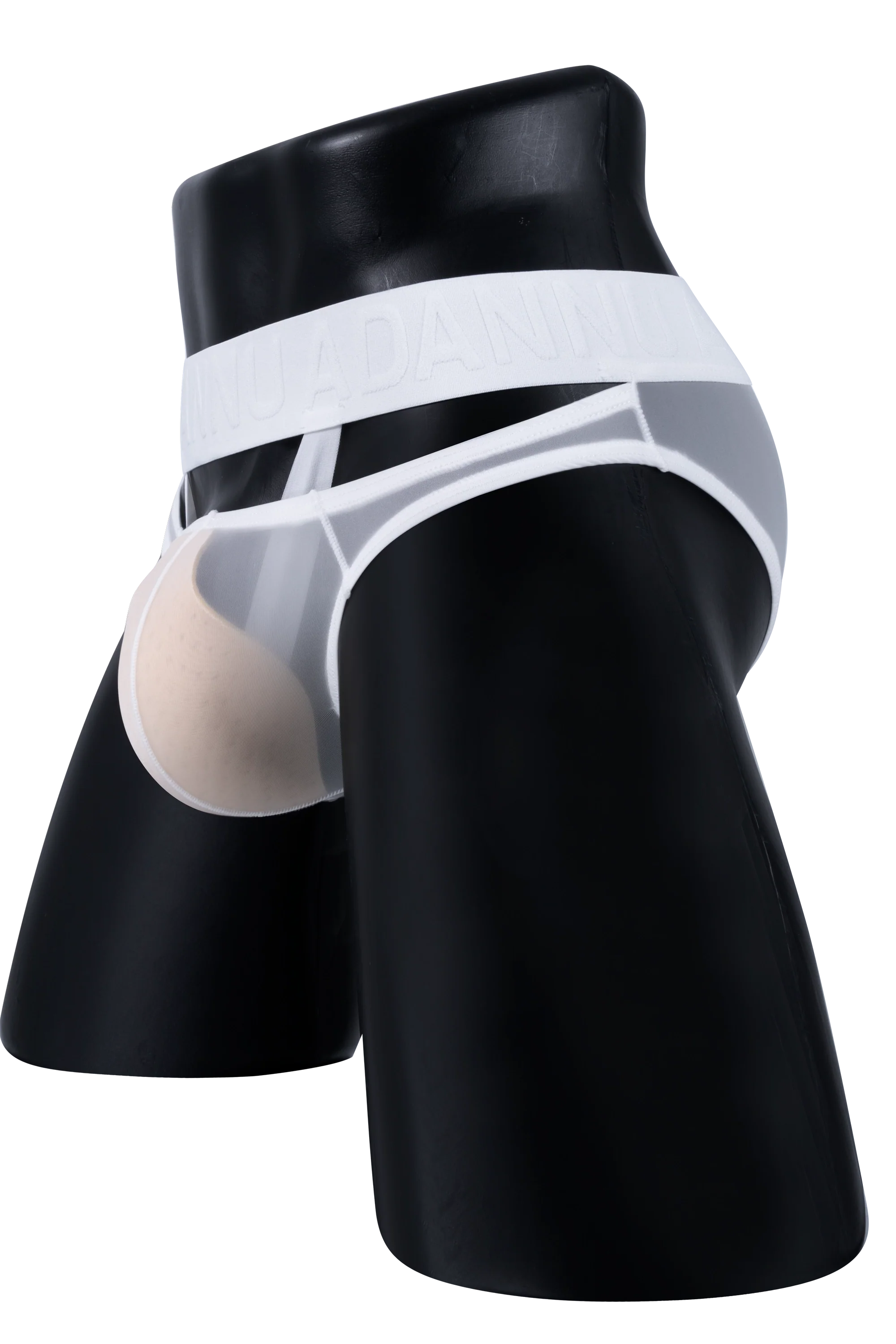 Men’s Sexy Sheer Thong with Ring & Strap Design - URBANPICK FASHION