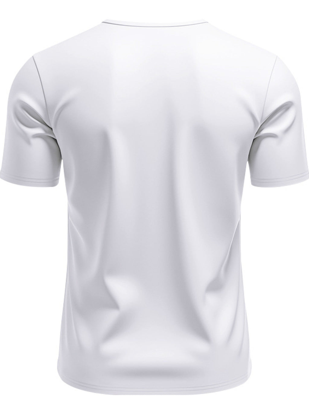 Men's Full Size V-Neck Short Sleeve T-Shirt and Shorts Set Plus Size - URBANPICK FASHION