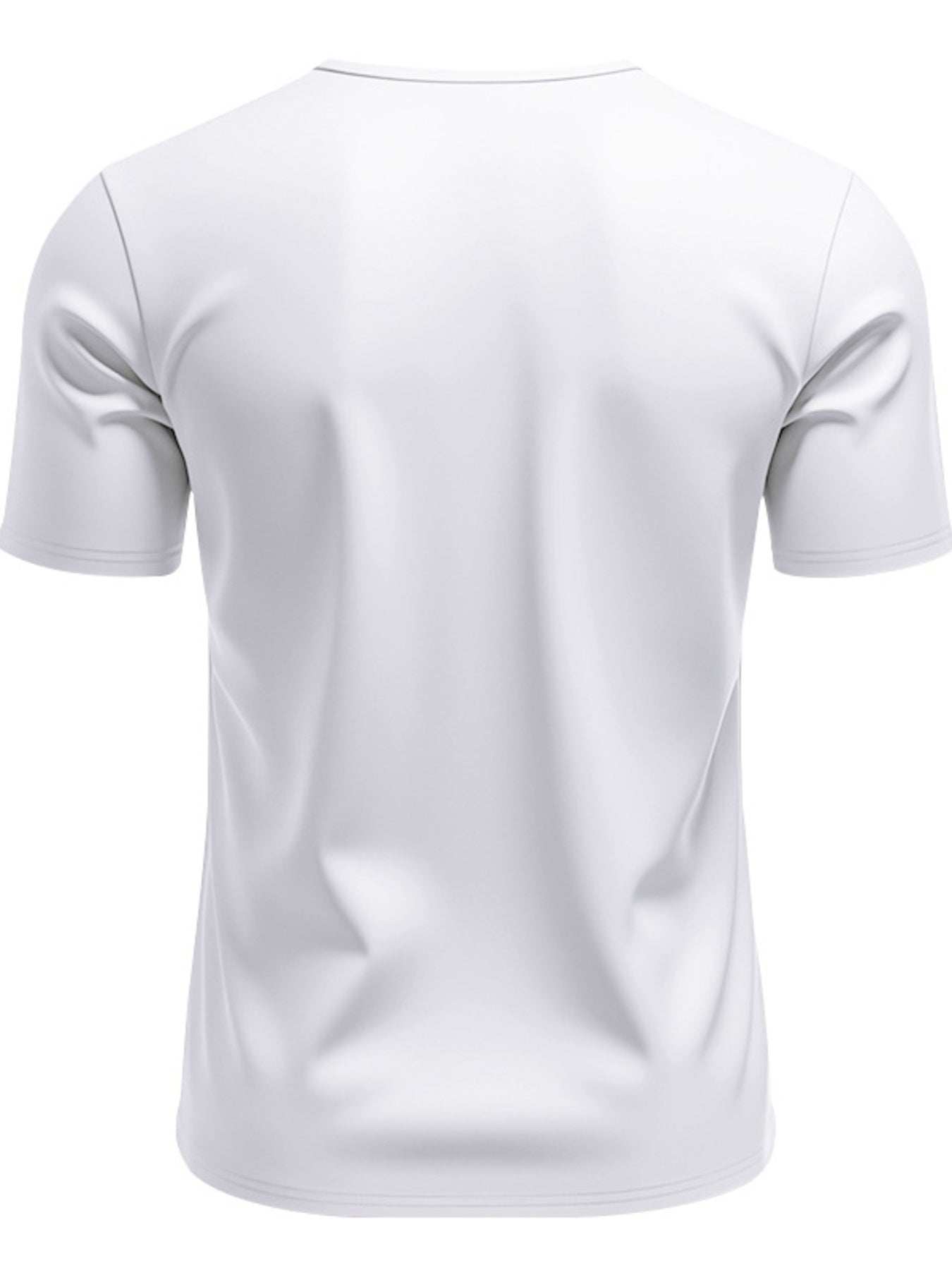 Men's Full Size V-Neck Short Sleeve T-Shirt and Shorts Set Plus Size - URBANPICK FASHION