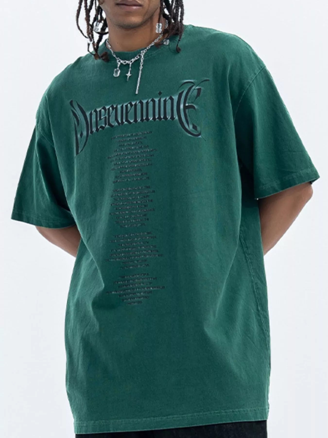 Men's Short Sleeve Oversized T-Shirt - URBANPICK FASHION