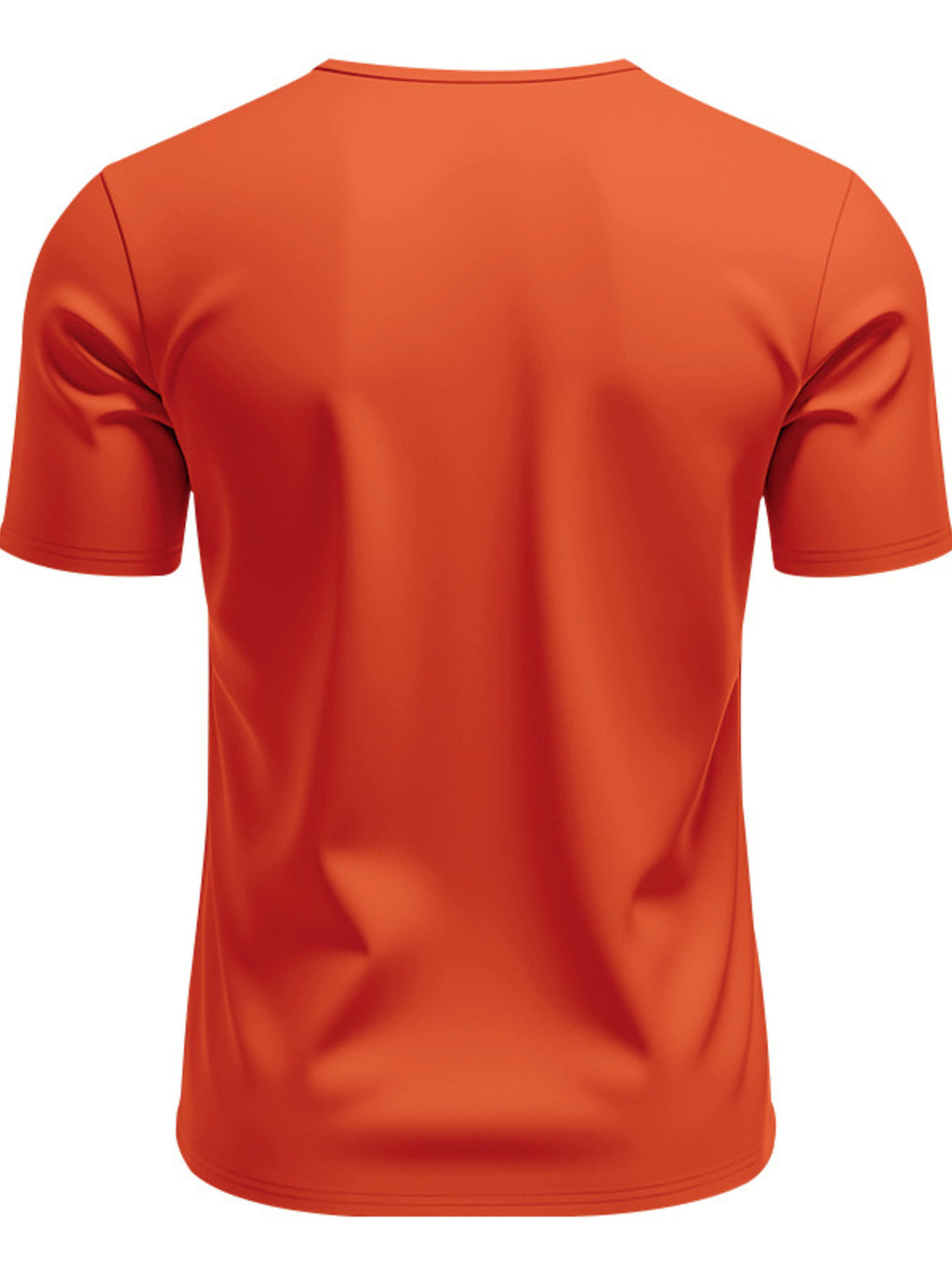 Men's Full Size Casual V-Neck Short Sleeve T-Shirt Plus Size - URBANPICK FASHION