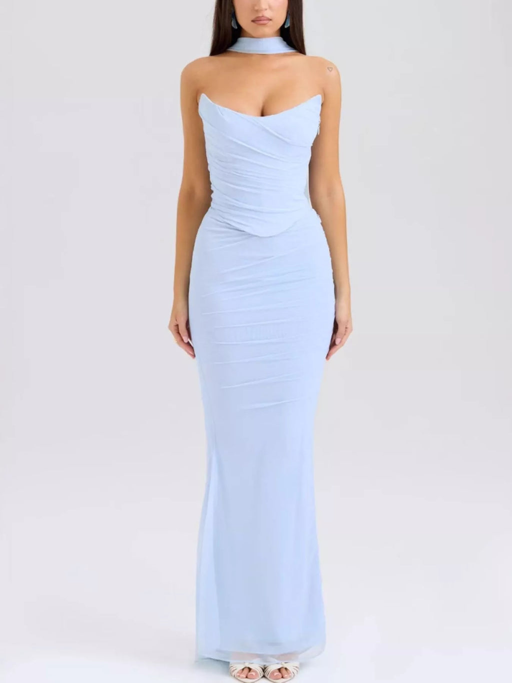 Tube Top and Maxi Skirt Set - URBANPICK FASHION