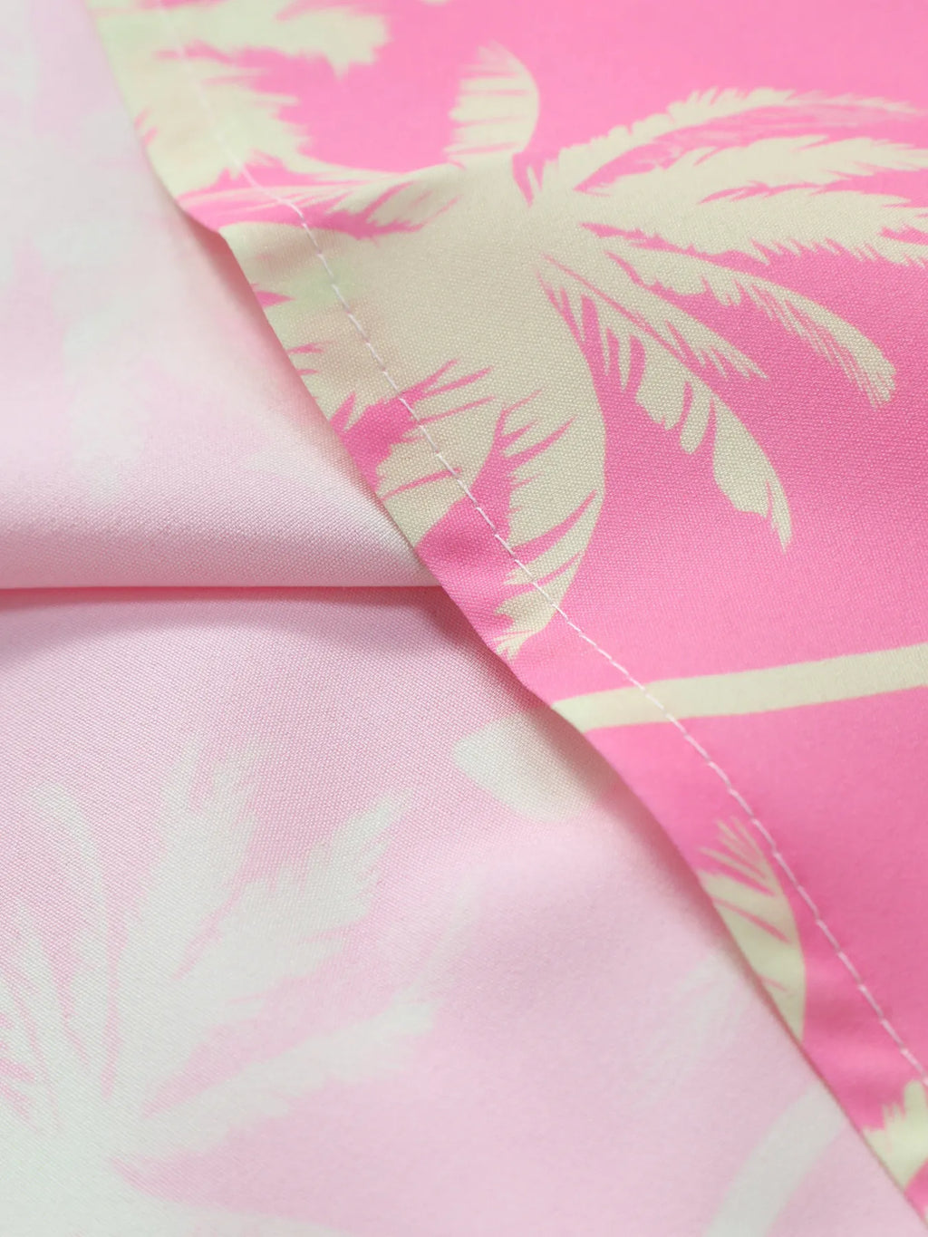 Men's Palm Tree Print Top and Shorts Summer Set - URBANPICK FASHION