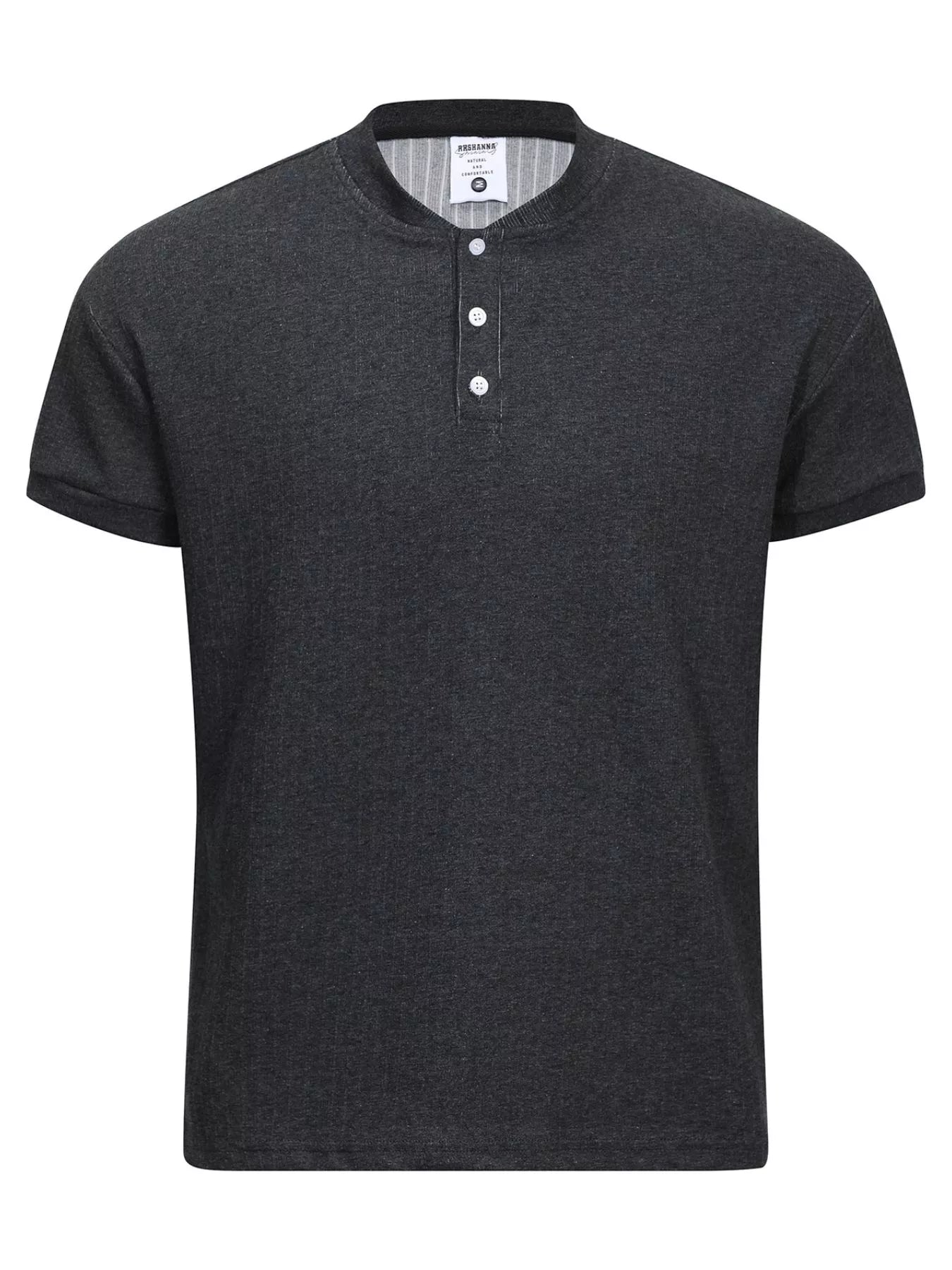 Men's Textured Short Sleeve T-Shirt - URBANPICK FASHION