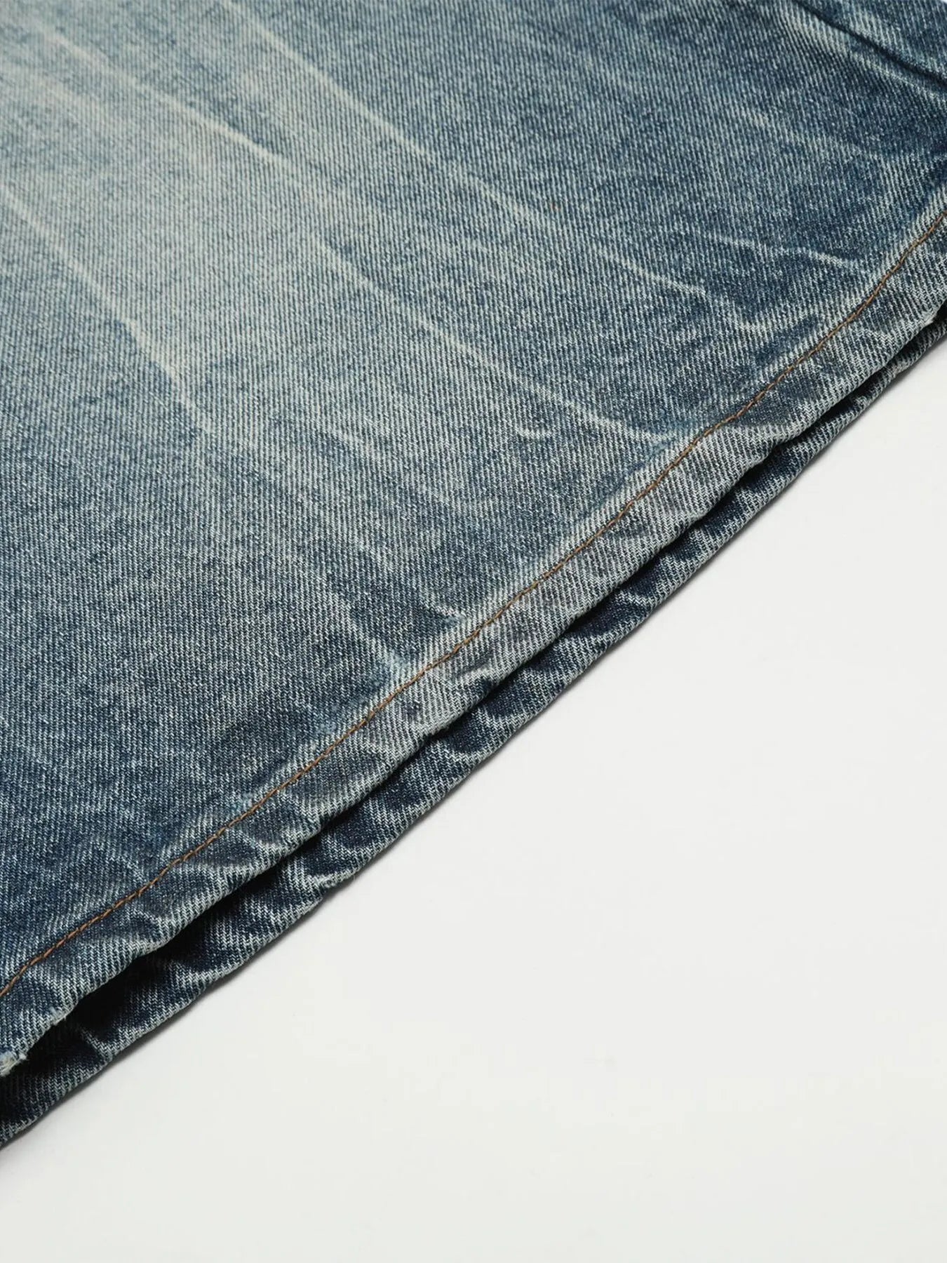 Men's Wash Wide-Leg Denim Shorts - URBANPICK FASHION
