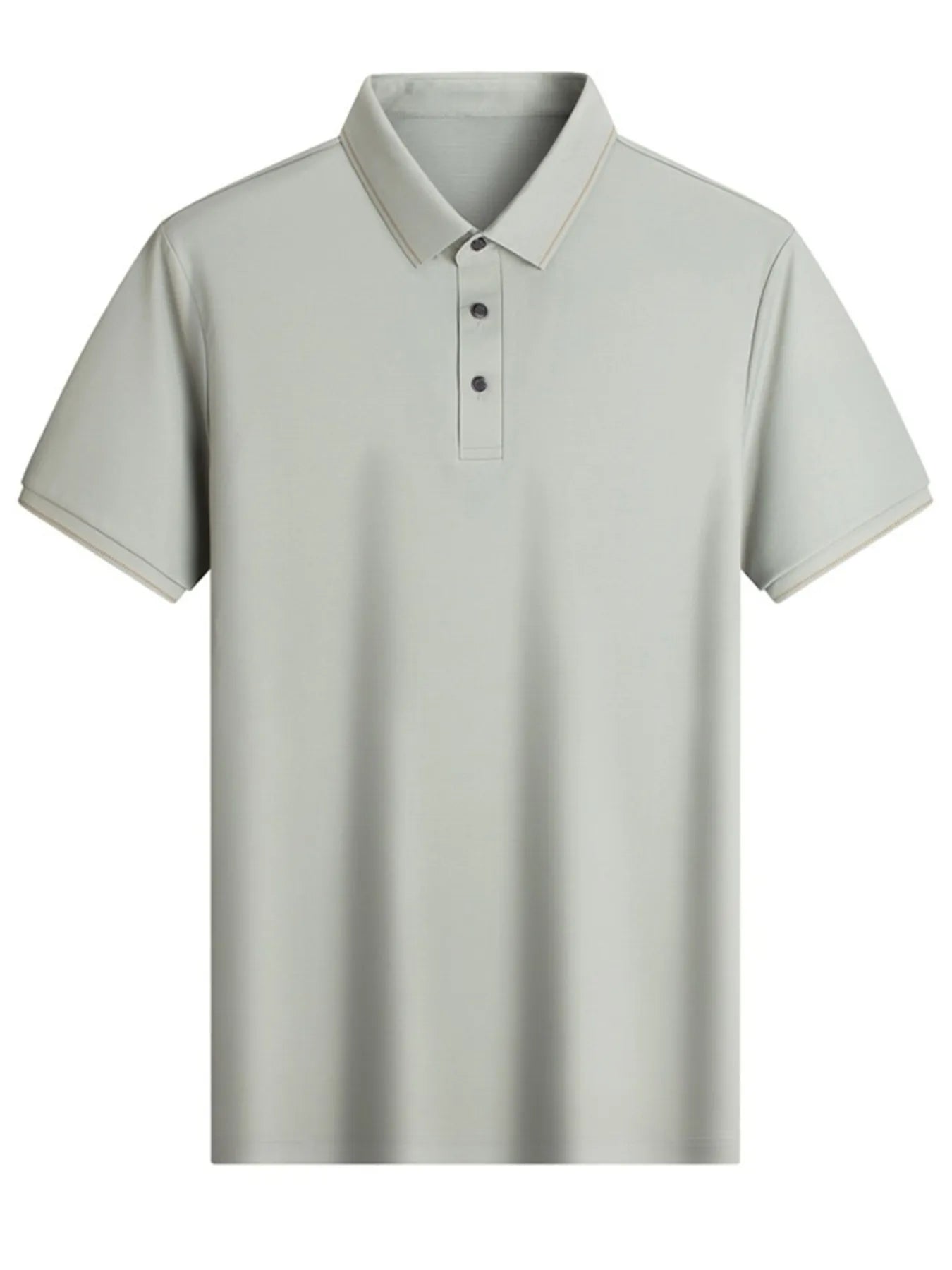 Men's Button Detail Short Sleeve Polo - URBANPICK FASHION