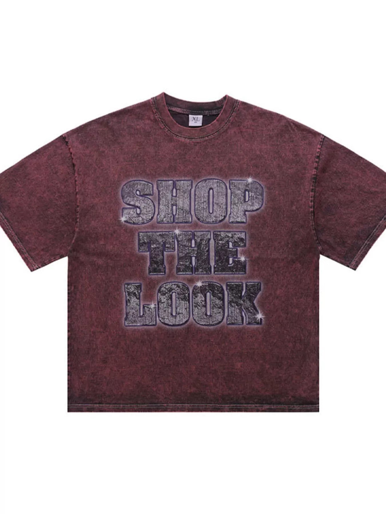 Men's Letter Graphic Short Sleeve T-Shirt - URBANPICK FASHION