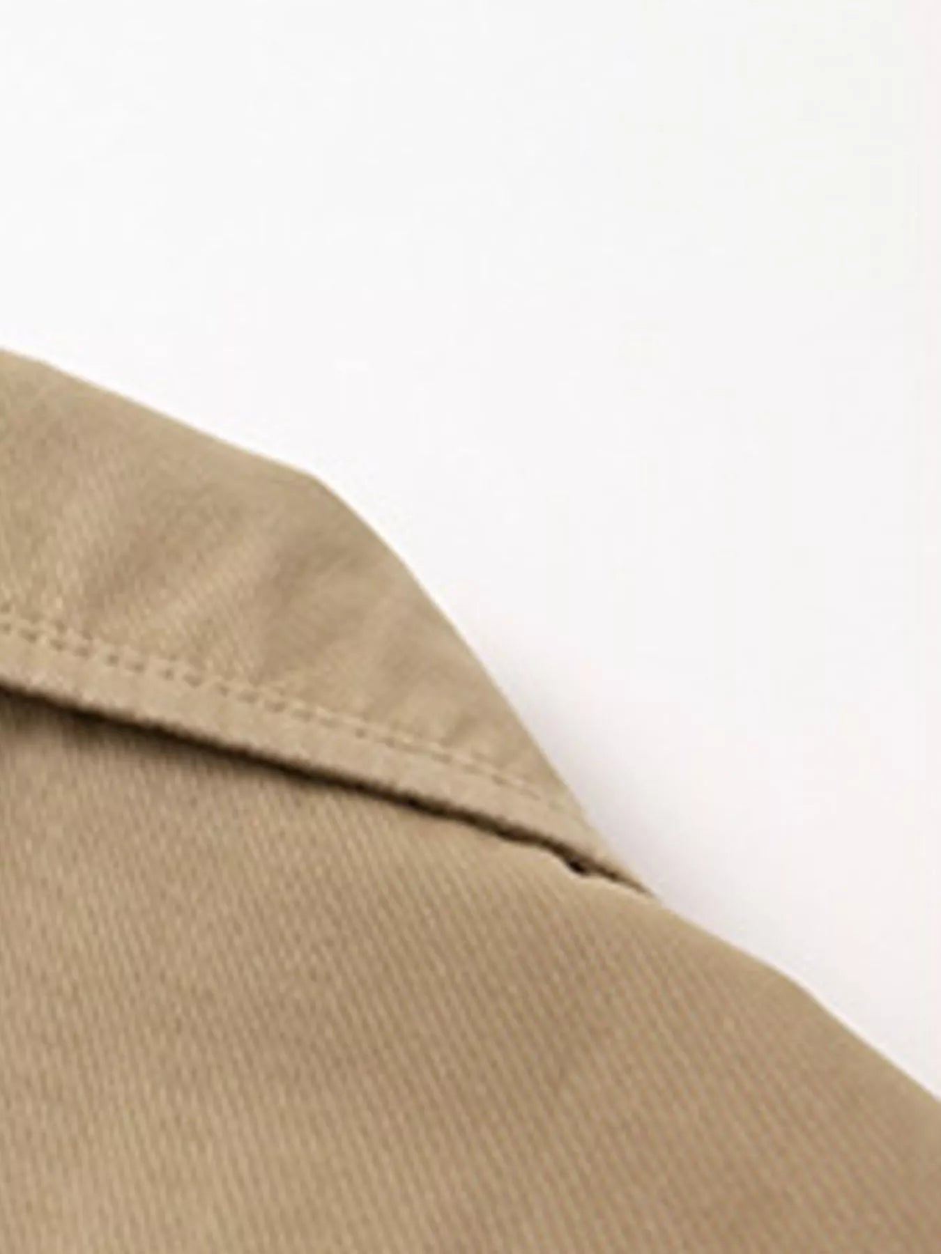 Men's Plus Size Lapel Collar Long Sleeve Blazer - URBANPICK FASHION
