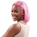 Cotton Candy 13x4 Transparent Lace Front 100% Human Hair Bob Wig - URBANPICK FASHION