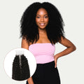 Afro Kinky 2x6 Transparent Lace Human Hair Closure - URBANPICK FASHION