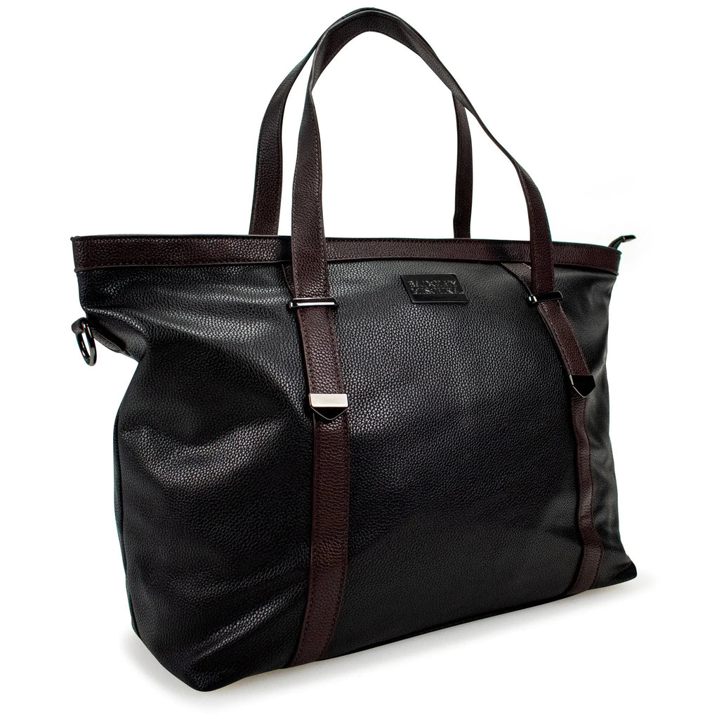 Anna XL Vegan Leather Weekender Duffel Bag - URBANPICK FASHION