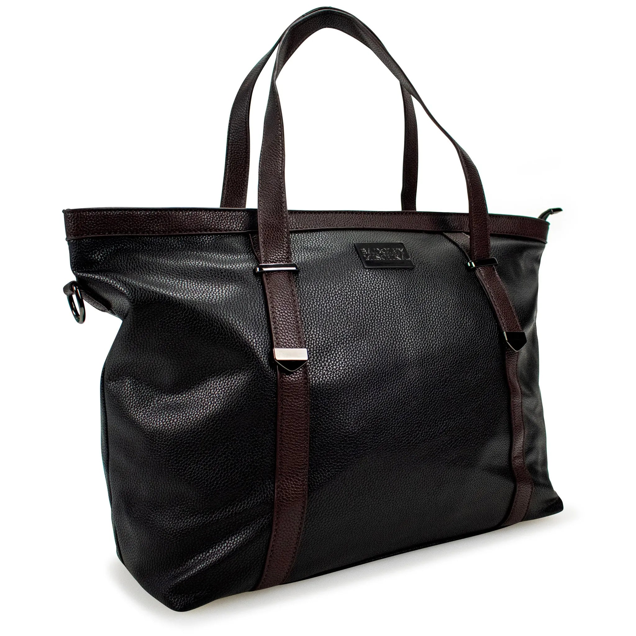 Anna XL Vegan Leather Weekender Duffel Bag - URBANPICK FASHION