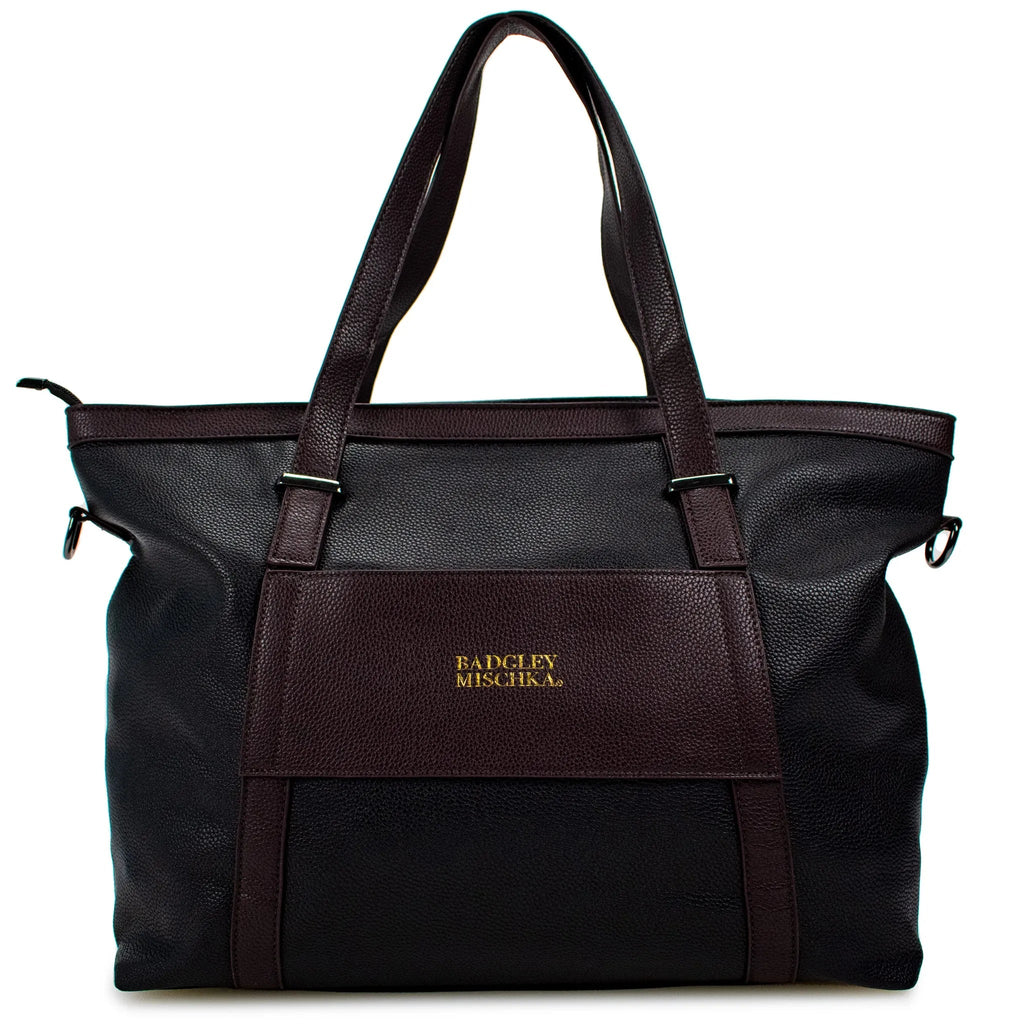 Anna XL Vegan Leather Weekender Duffel Bag - URBANPICK FASHION