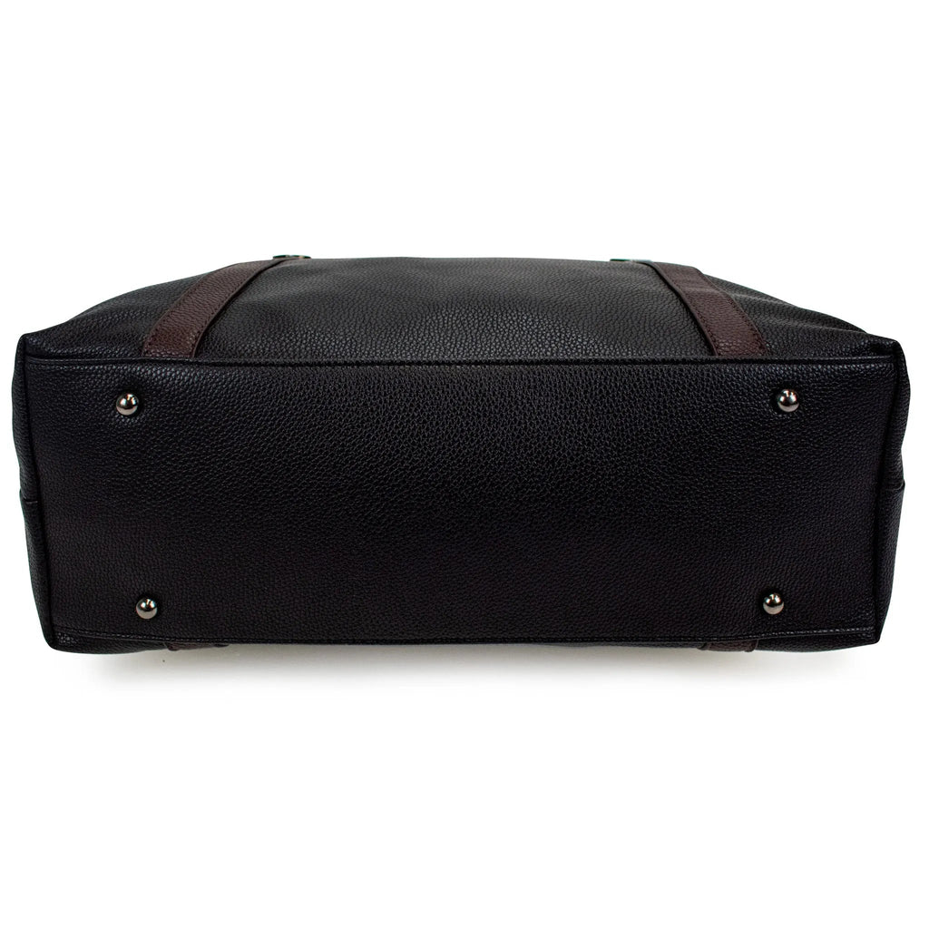 Anna XL Vegan Leather Weekender Duffel Bag - URBANPICK FASHION