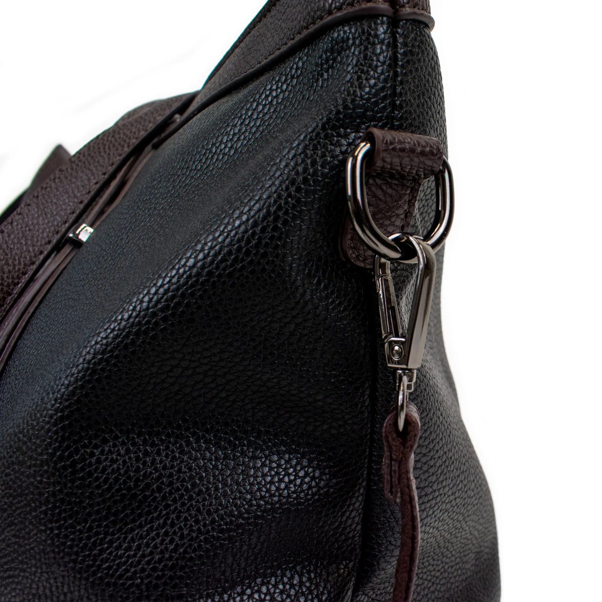 Anna XL Vegan Leather Weekender Duffel Bag - URBANPICK FASHION