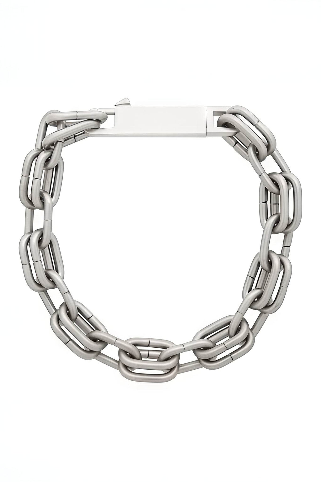 Chunky Metal Chain Necklace - Industrial Unisex Statement Piece - URBANPICK FASHION