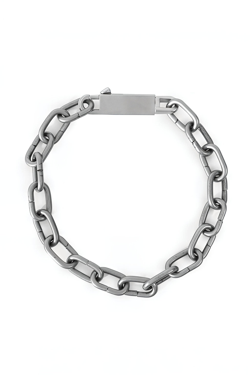 Chunky Metal Chain Necklace - Industrial Unisex Statement Piece - URBANPICK FASHION