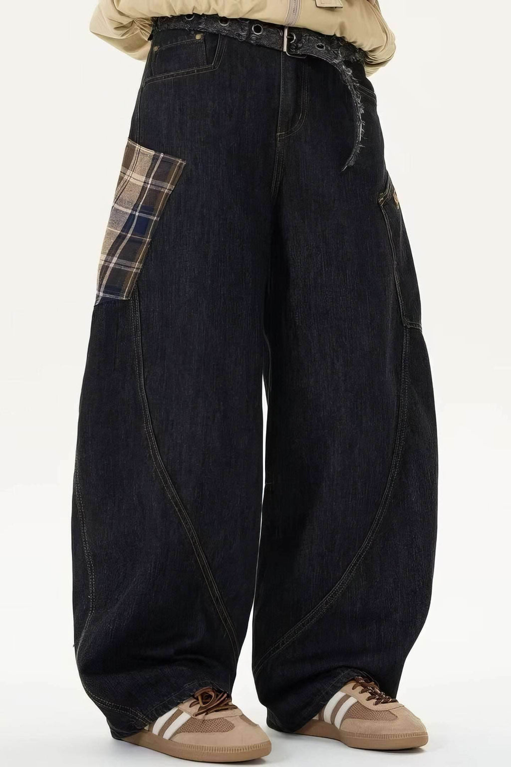 Crossover Stitch Denim - URBANPICK FASHION