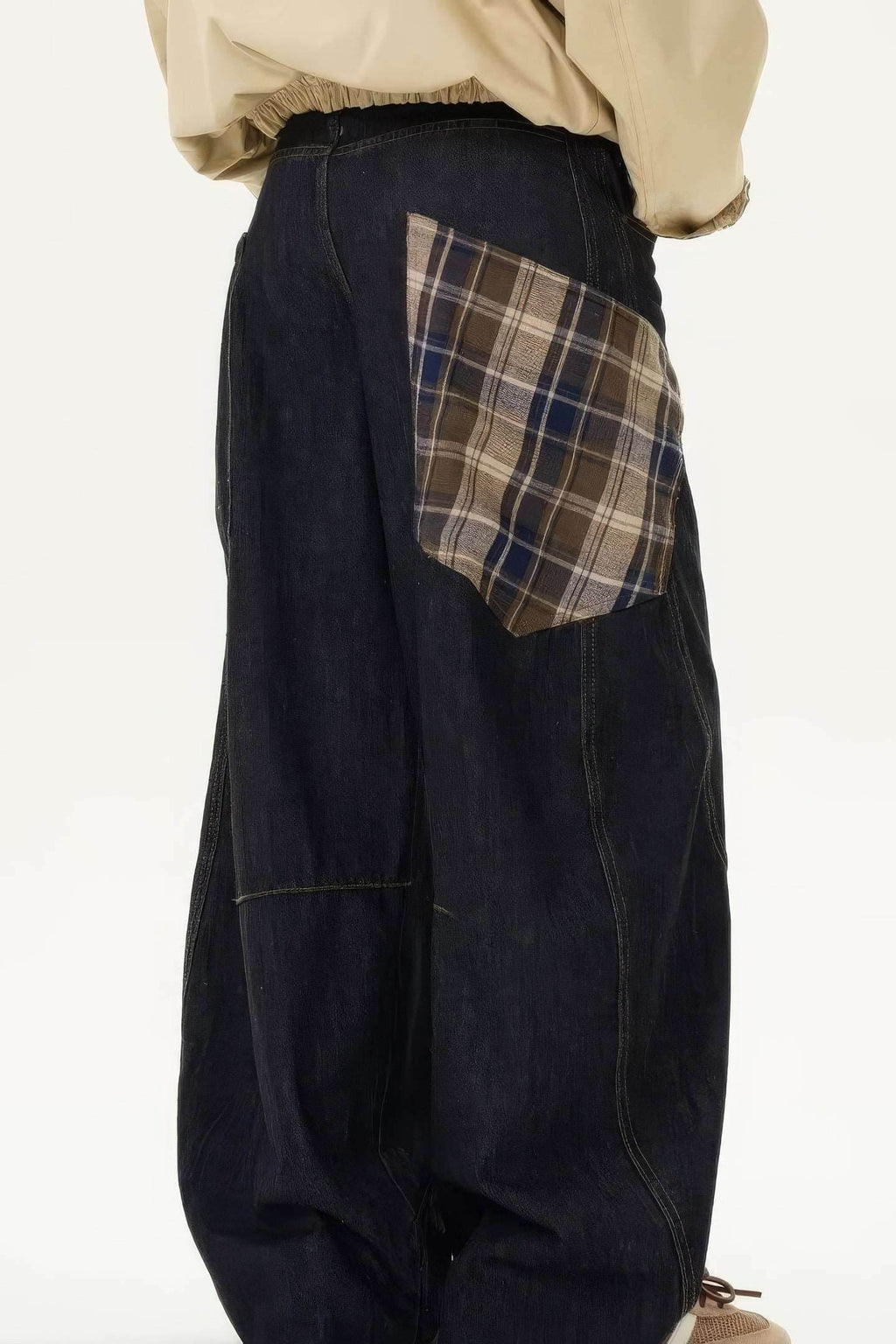 Crossover Stitch Denim - URBANPICK FASHION