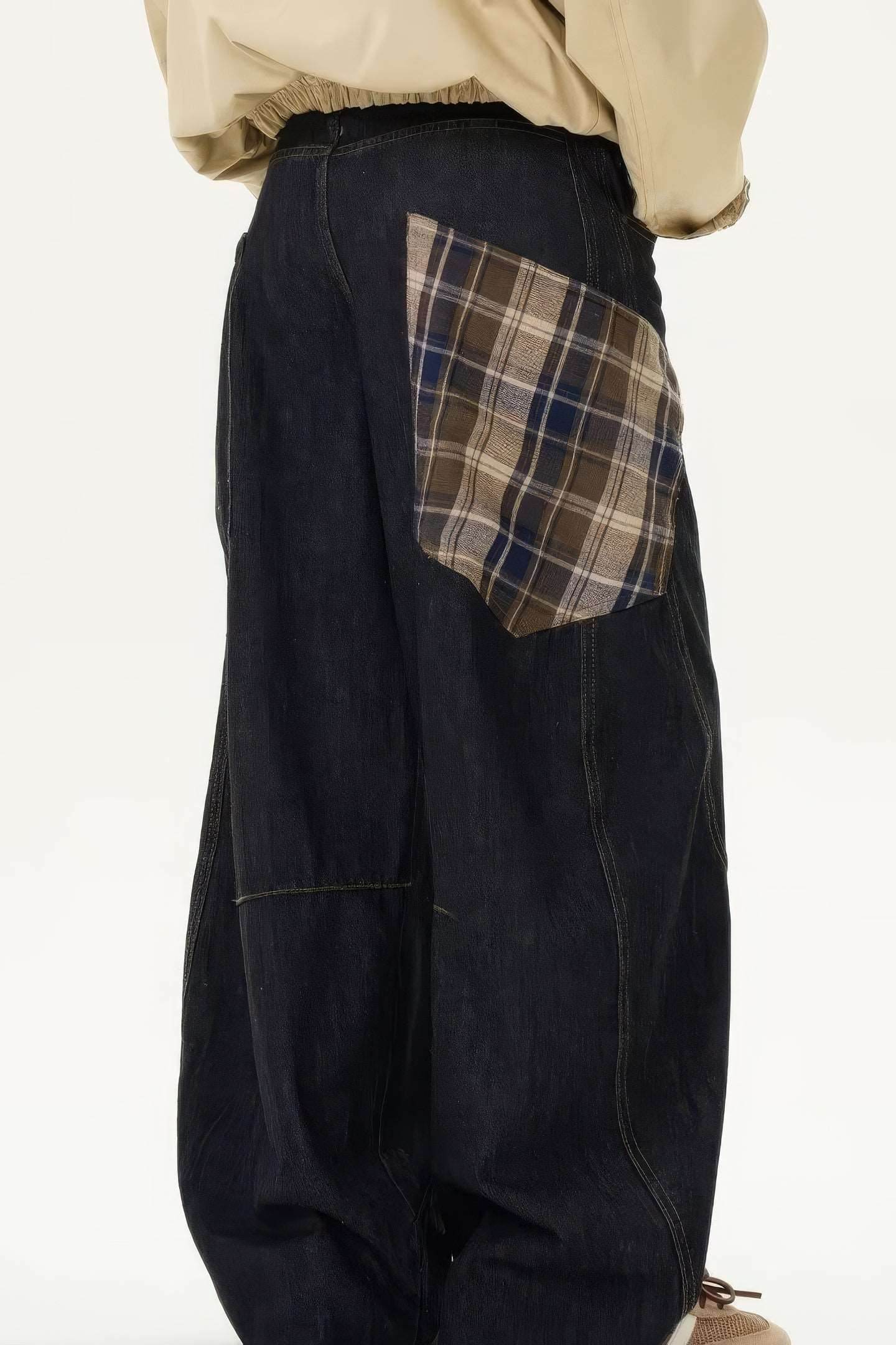 Crossover Stitch Denim - URBANPICK FASHION