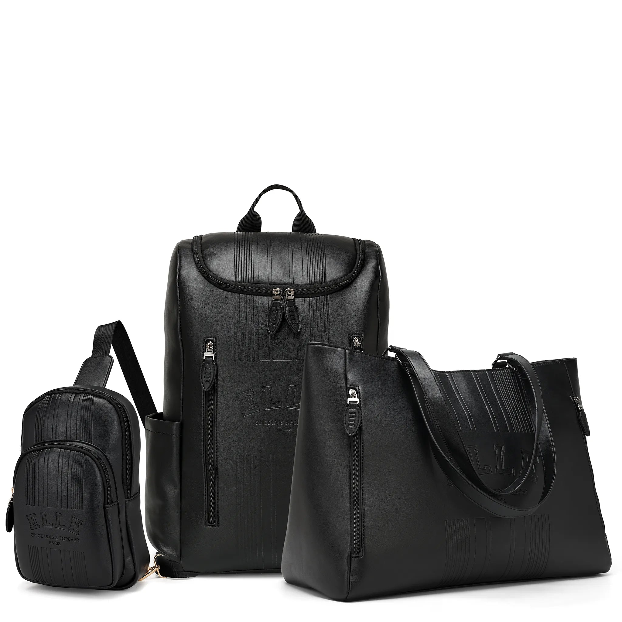 Roamer 3 Piece Weekender, Backpack & Crossbody Set - URBANPICK FASHION