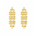 ER004G B.Tiff Gold Ripple Earrings - URBANPICK FASHION