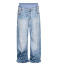 CONTRAST BOXER DENIM - URBANPICK FASHION