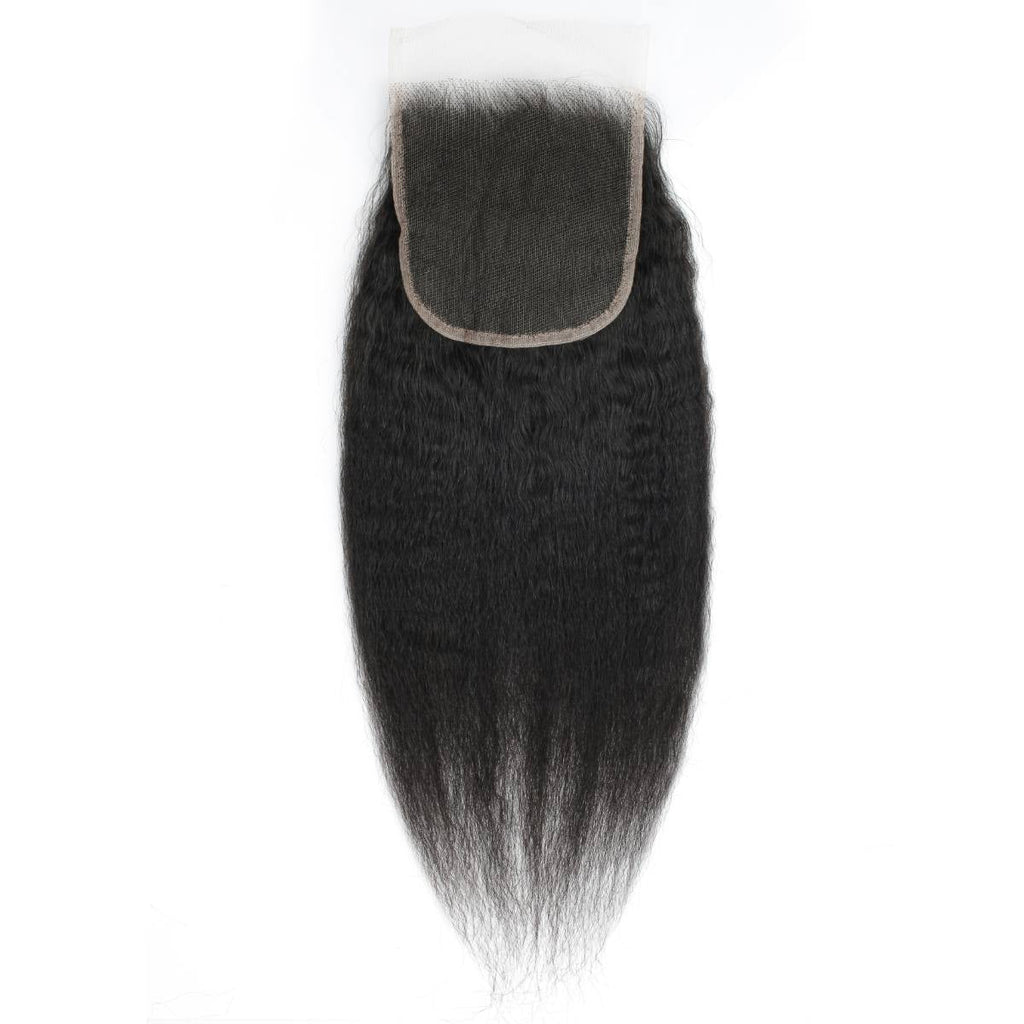 Kinky Straight 5x5 HD Lace Human Hair Closure - URBANPICK FASHION