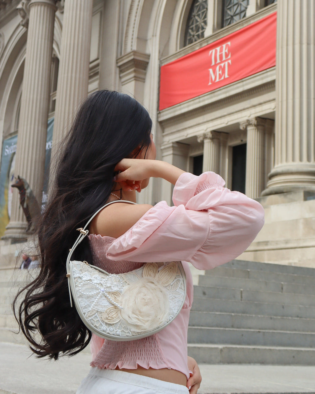 The Rosaline Lace Shoulder Bag - URBANPICK FASHION