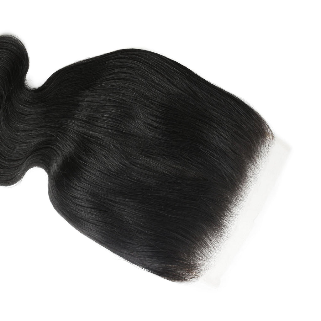 Jet Black Body Wave 7x7 HD Lace Human Hair Closure - URBANPICK FASHION
