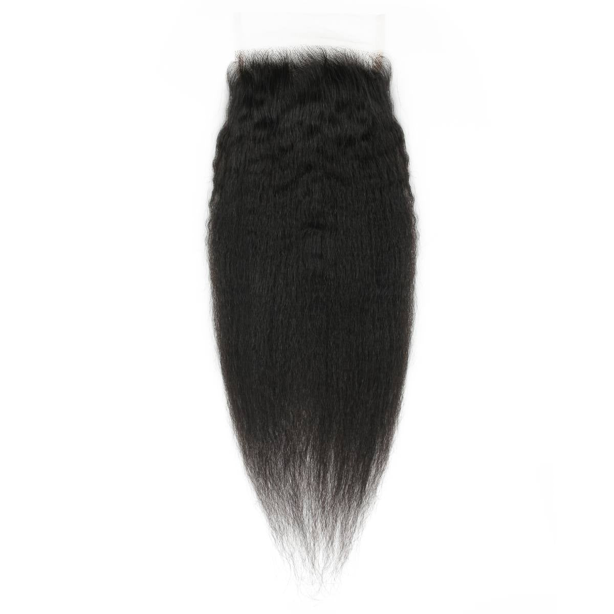 Kinky Straight 5x5 HD Lace Human Hair Closure - URBANPICK FASHION