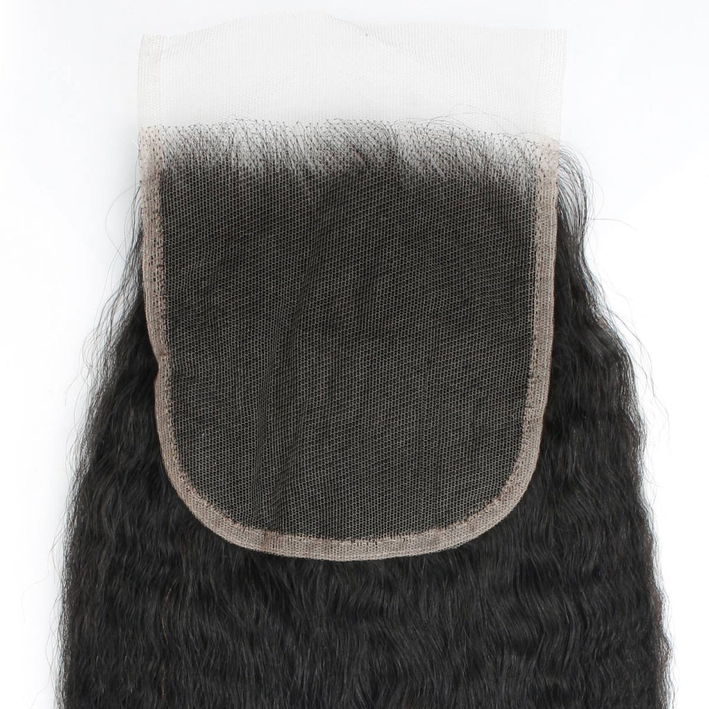 Kinky Straight 5x5 HD Lace Human Hair Closure - URBANPICK FASHION