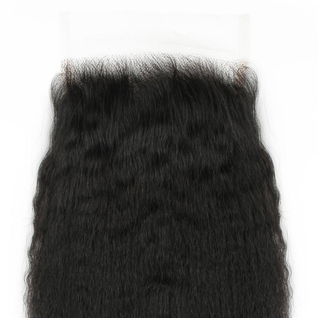 Kinky Straight 5x5 HD Lace Human Hair Closure - URBANPICK FASHION